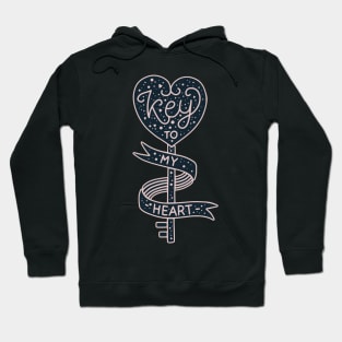 Key to my Heart Valentines Hoodie